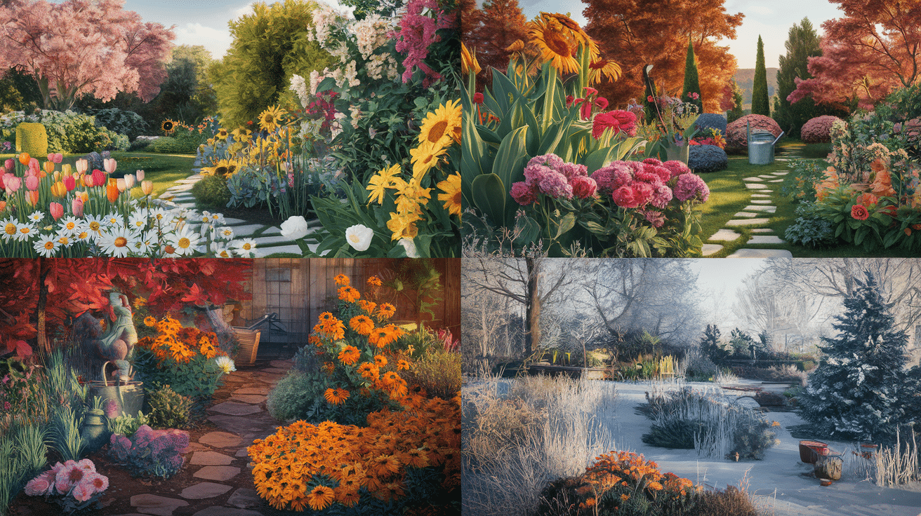 Comment avoir un jardin fleuri en toute saison ?