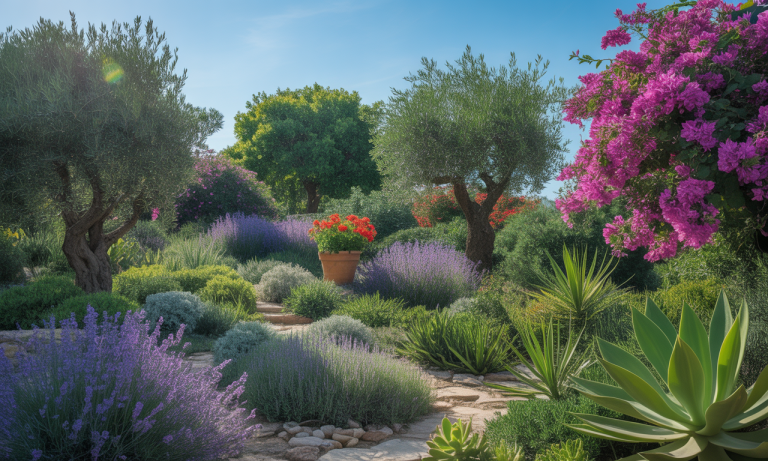 Quelles sont les plantes méditerranéennes idéales pour un jardin estival ?