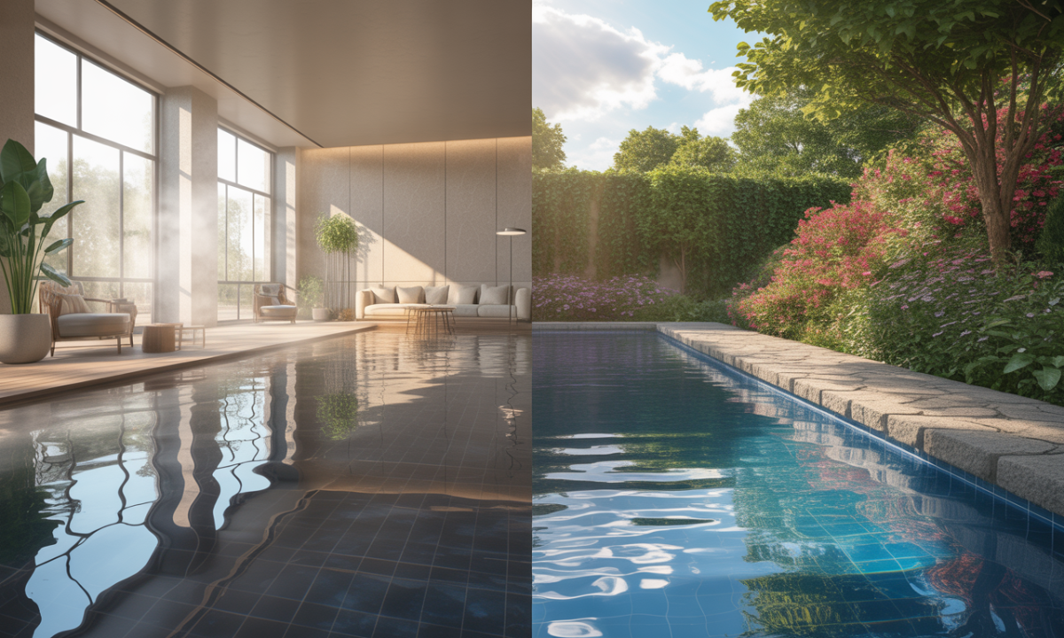 Piscine intérieure ou extérieure : comment faire le bon choix ? découvrez comment choisir entre une piscine intérieure ou extérieure en fonction de vos besoins, de votre espace et de votre budget pour profiter pleinement de vos moments de détente.