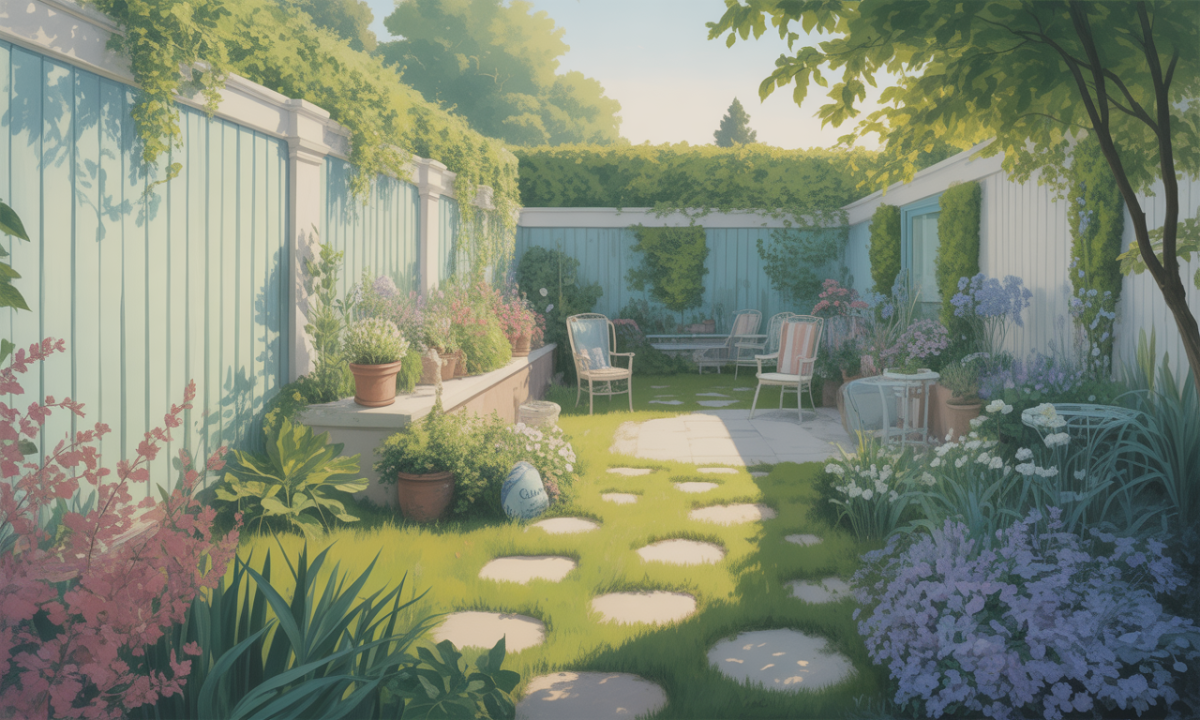 Quelles sont les nuances de peinture idéales pour agrandir visuellement un jardin ? découvrez les nuances de peinture idéales pour agrandir visuellement votre jardin et créer un espace extérieur plus spacieux et accueillant.